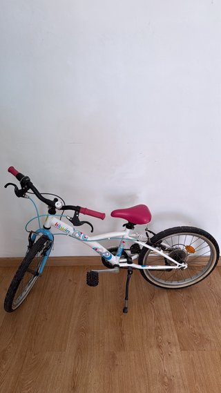 Bicicleta Infantil Decathlon 20 Blanca