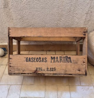 Scatole di legno per bevande antiche Mariña Morella Castellón
