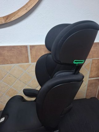 Silla coche Isofix negra