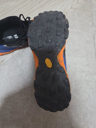 Zapatillas Trail Scarpa Spin RS Negras/Naranjas