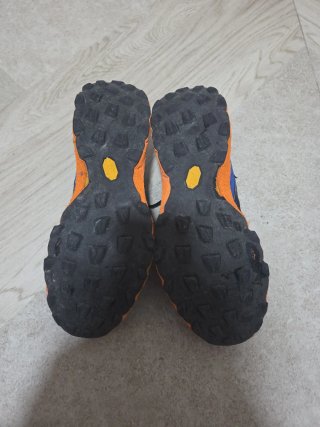 Zapatillas Trail Scarpa Spin RS Negras/Naranjas