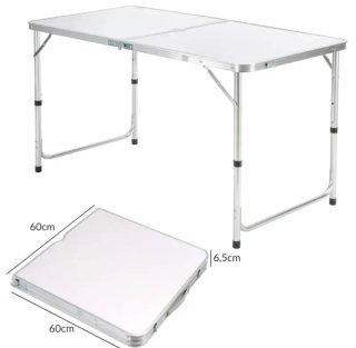 Mesa plegable camping con 4 taburetes NUEVA!!!