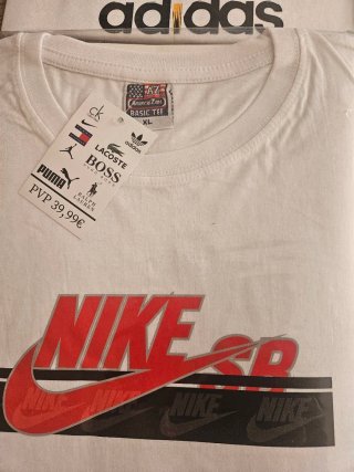 Lote 4 Camisetas American Zone Talla XL