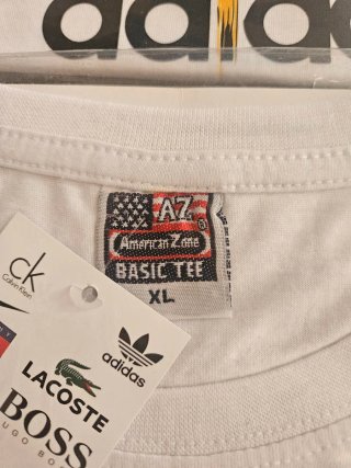 Lote 4 Camisetas American Zone Talla XL