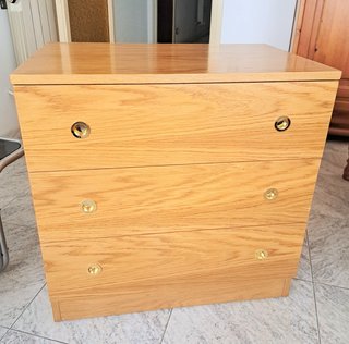 Cajonera madera maciza 70x45,2x71 cm