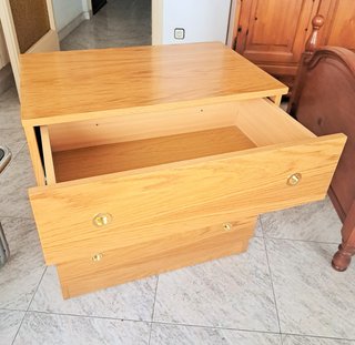 Cajonera madera maciza 70x45,2x71 cm