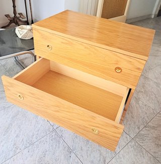 Cajonera madera maciza 70x45,2x71 cm