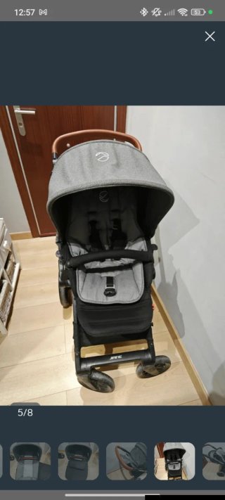 Carrito de bebé jane  Moisés y Silla completo