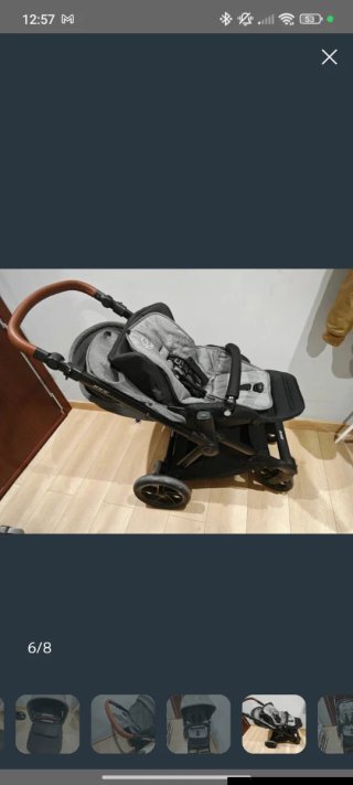 Carrito de bebé jane  Moisés y Silla completo