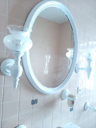 Espejo y luces baño