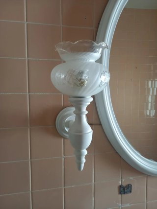 Espejo y luces baño