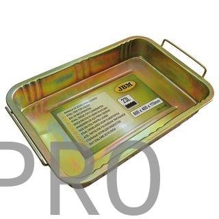 BANDEJA DE ACERO PARA LÍQUIDOS 23L 51356