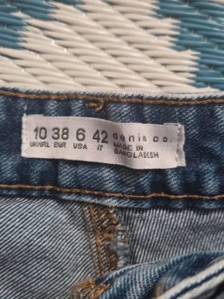 Shorts Vaqueros Tiro Alto Denim Co. (Primark)