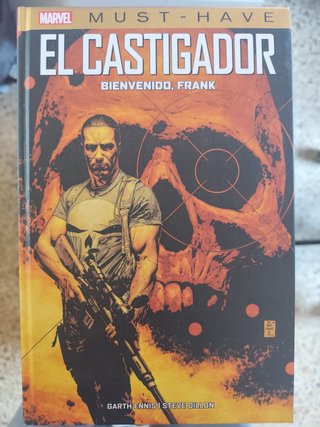 Marvel must have el castigador. bienvenido, frank