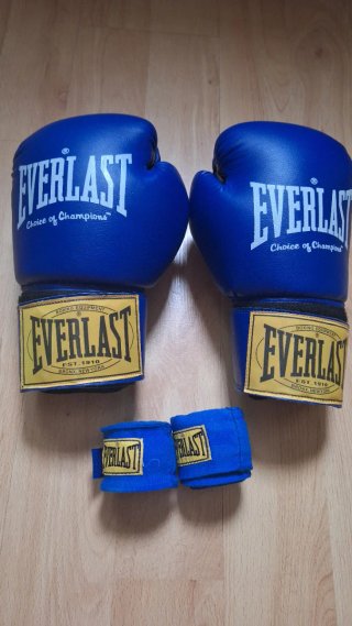 Guantes de Boxeo Everlast Azules