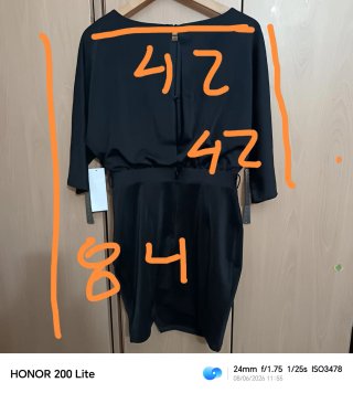 Vestido negro BUBBLE ROOM