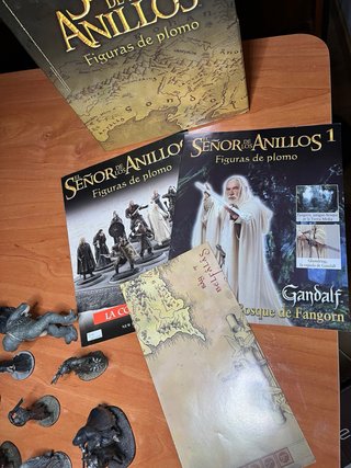 Colección Figuras Plomo El Señor de los Anillos