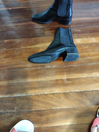 Botines Zara Negros Talla 38