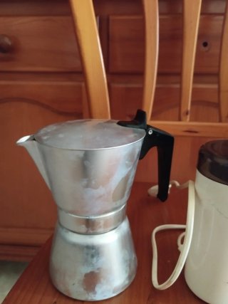 Lote 2 caffettiere + macinacaffè