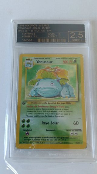 Cartas Pokémon 1ª Edición Graduadas