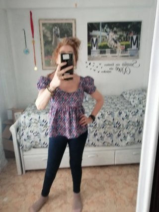 Conjunto Zara: Blusa y Pantalón Vaquero