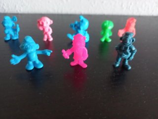Varietà di figurine Dunkin