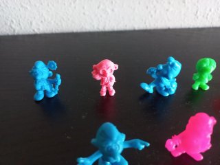 Varietà di figurine Dunkin