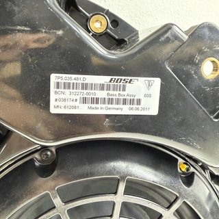 Subwoofer Porsche Cayenne 2010-2018 7P5035481D