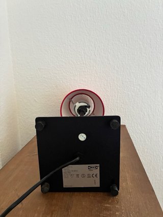 2 Lámparas Ikea Rojas