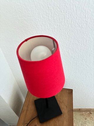 2 Lámparas Ikea Rojas