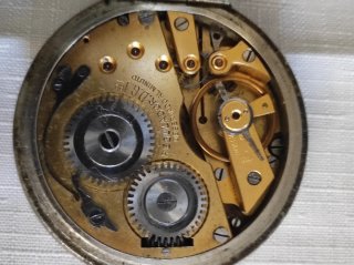 Reloj de bolsillo antiguo Regulateur D.P