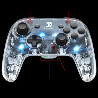 Mando Nintendo Switch Inalámbrico Afterglow Deluxe