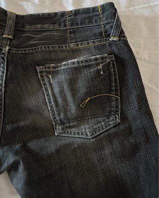 G-Star RAW Shorts Grises Desgastados