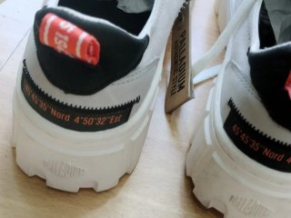 Palladium Zapatillas Blancas y Grises