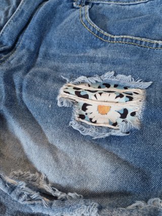 Shorts vaqueros customizados