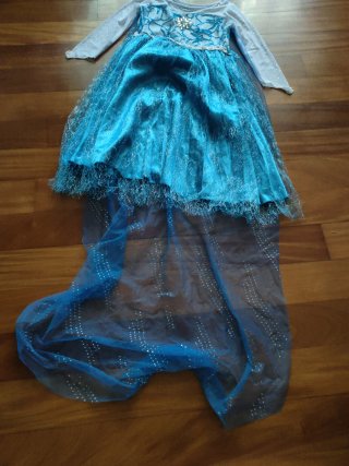 Disfraz Frozen Elsa Talla 120cm