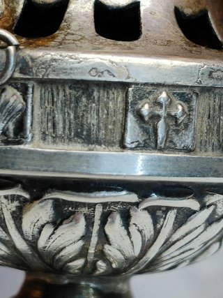 Botafumeiro de plata antiguo