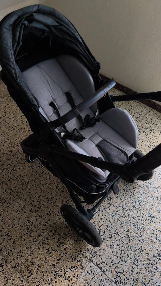 Carrito Yazoco 3 en 1 gris