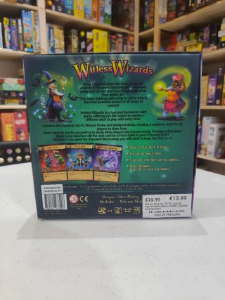 witless wizards jogo de tabuleiro