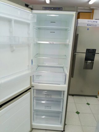 Nevera combi Samsung plateada 185/60cm A++ garanti