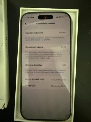 iPhone 16 Pro 128GB  Cambio por iphone 17 air