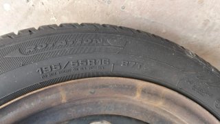 Neumáticos Invierno + Llantas Chapa BMW