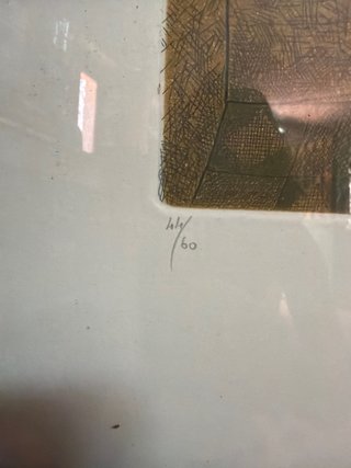 Obra de arte Ventana a pueblo
