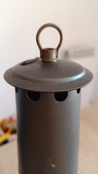 Lámpara Minero Vintage Industrial Eléctrica