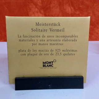 Segnali Montblanc Meisterstück Solitaire. Nuovi