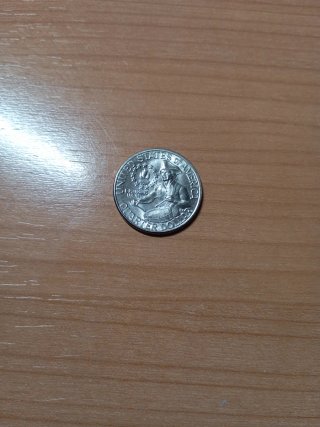 Moneda Cuarto de Dólar Bicentenario 1776-1976