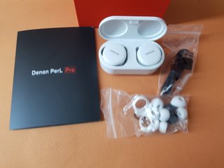 Auriculares Bluetooth Denon PerL Pro Blancos ANC