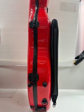 Estuche Rígido Rojo con Cerradura