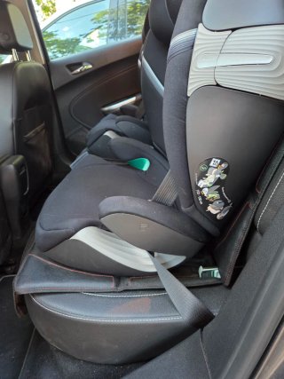 Silla coche ISOFIX Cybex + Funda protector asiento