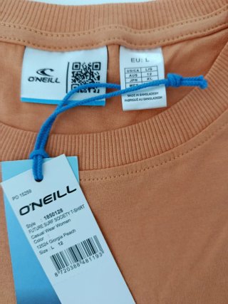 Camiseta O'Neill Mujer Naranja pastel